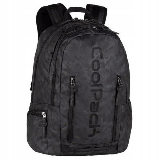 Viackomorový školský batoh CoolPack, čierny, 27 rokov