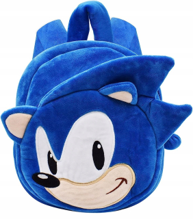 Predškolský detský batoh Sonic Plush Hedgehog