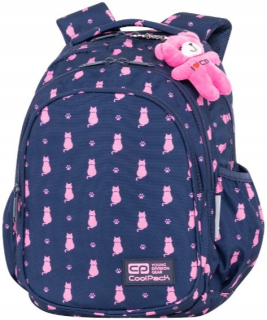 Školský batoh - Jerry Navy Kitty Cool Pack Batoh mládeže