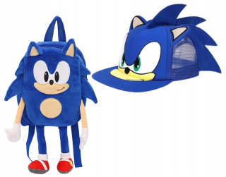 KINDER SCHOOL BATOH SONIC THE JEŽKO S BEJZBALOM