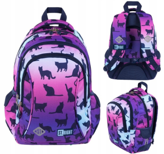 Školský batoh - 20L ŠKOLSKÝ BATOH PASTEL ST.PRAVÝ DÁMSKY