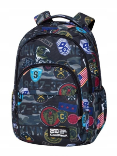 Školský batoh - BATOH COOLPACK 2020 BASIC PLUS VOJENSKÁ ŠKOLA