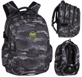 Školský batoh - Coolpack Factor Dark Cloud Hexagon School Batoh