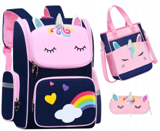 Školský batoh UniCorn School Bag Corner Puence Case