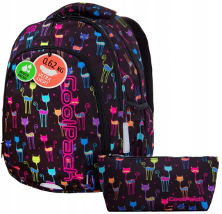Školský batoh - Školský batoh Kotki Prime Coolpack 23L B25046 CAT
