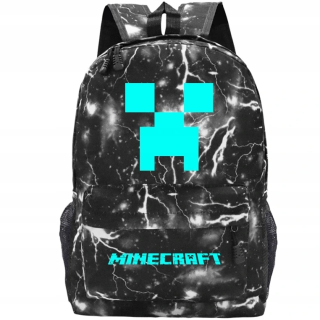 Školský batoh - MINECRAFT SCHOOL BATOH ŽIARE V TME