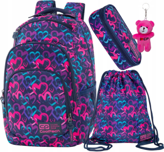 Školský batoh - Coolpack Youth School Batoh Cencil Case Bag