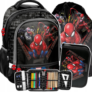 Školský batoh - SET ŠKOLSKÝ BOHAT SPIDERMAN PASO