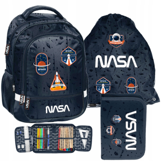 Školský batoh - Paso NASA School Backpack - 3 prvky Set !!!