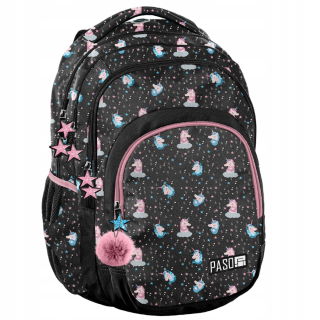 Školský batoh - Batoh Paso Unicorn Black School