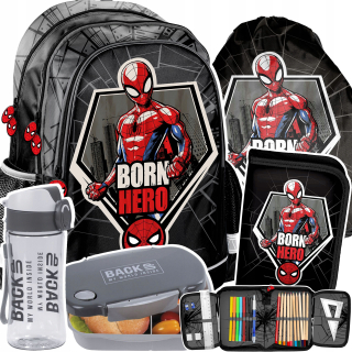 Školský batoh - POCHACE Backnack Pomerman Marvel Boys Set