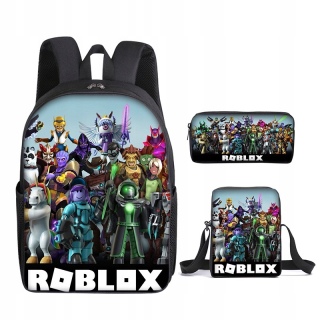 ŠKOLSKÝ BATOH PRE ROBLOX 3V1