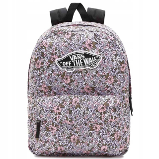 Školský batoh - Vans School Batoh s kvetmi pre ženské dievča