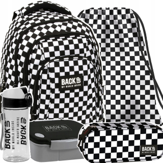 Školský batoh set mriežky