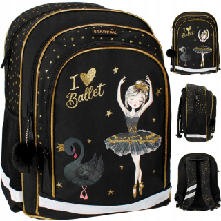 Batohský batoh pre dievčenské minnie set