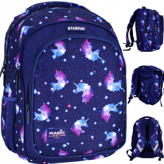 Backpack School School Bag pre dievčatko jednorožca