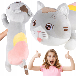 Plyšový vankúš Maskot mazdala mačka 70 cm