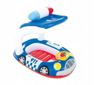 Plávajúce matrac pre deti Bestway 98 x policajné auto