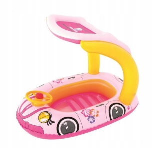 Plávajúci matrac pre deti. Činné auto 98 x