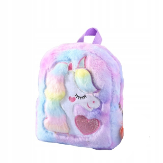 Jednokomorový batoh do škôlky Unicorn Jednorožec pre dievčatá