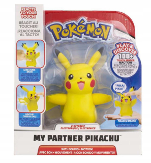 Rozprávková postavička - Pokemon interaktívny figúrka pikachu + 100 reakcií