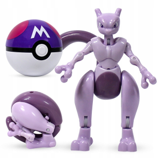 Rozprávková postavička - Pokemon pokebball figúrky deformálne mewtwo