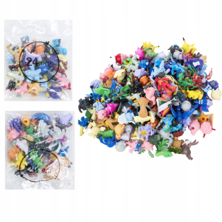 Rozprávková postavička - Pokemon set 48 kusov Pokemon Obrázok Go