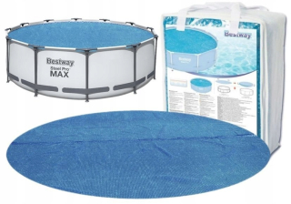 Solárny kryt pre bazén 366 cm - bestway 58242