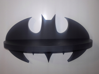 Polica do detskej izby - Batman police, regály oblaku pre chlapca