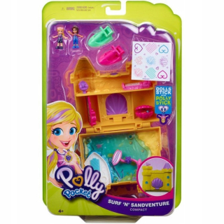 Bábika Polly Pocket - Polly Pocket Minizettes Surf Adventures Gcy87
