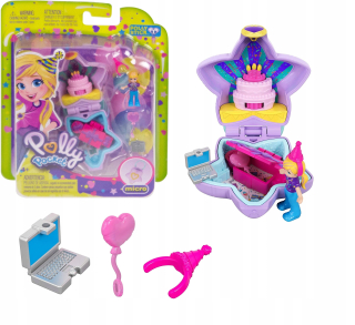 Bábika Polly Pocket - Polly Pocket Pocket Birthday GFM53
