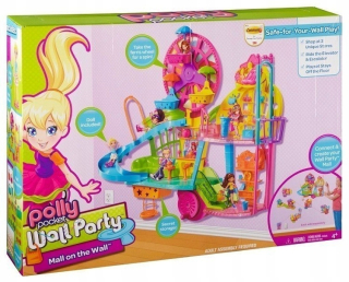 Bábika Polly Pocket - Polly Pocket na stenu nákupného centra