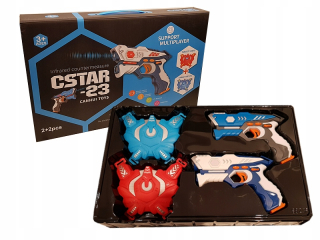 Pištoľ pre deti - Darček paintball laser laser tag