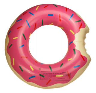 PONTÓNOVÉ MATRACOVÉ KOLESO PRE DETI 60 CM DONUT BAZÉN *
