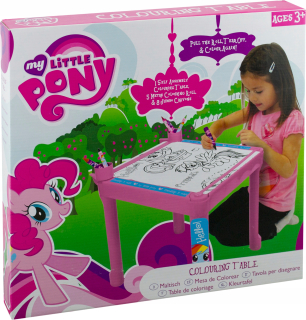 Pony Ponytail Set Plastic Tabuľka sfarbenie