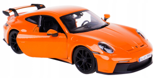 PORSCHE 911 GT3 MODEL KOV BBURAGO 1:24 ORANŽ