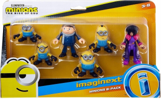 IMAGINEXT MINIONS SÚPRAVA 6 POSTAVIEK GPV33
