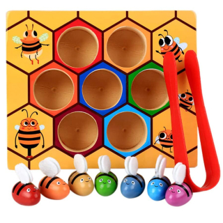Honeymaid Bee Montessori Game Honeycomb