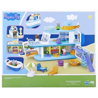 PEPPA PIG Osobná loď + 3 figúrky F6284