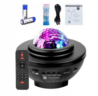 LED projektor nočnej oblohy - Hviezda Projektor hviezda LED projektor Bluetooth PL24