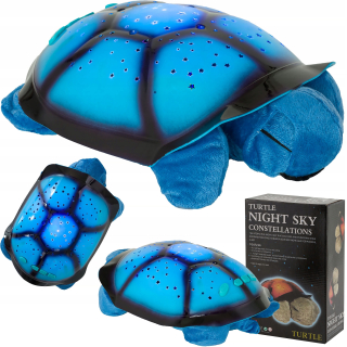 LED projektor nočnej oblohy - Projektor Stars Turtle nočná lampa pre dieťa