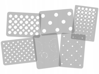 Promo // Dots Maľba Template polka dot polka dot