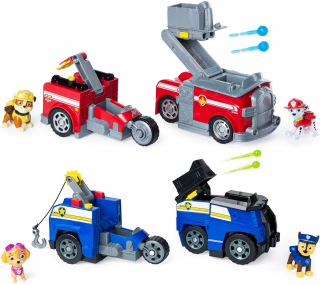 Rozprávkové autíčko - PSI Patrol Chase Marshall 2 transformuje Vozidlá