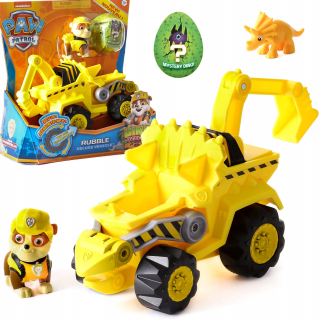 Rozprávkové autíčko - Pes Patrol Dinosaurs figúrka Vehicle Štrk + Dino