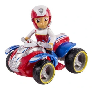 Rozprávková postavička - PSI Patrol - figúrka Ryder + Quad záchranný