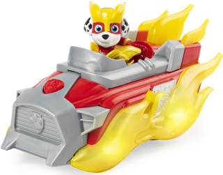 Rozprávkové autíčko - Pes Patrol Mighty Pups Marshall + Deluxe Vehicle