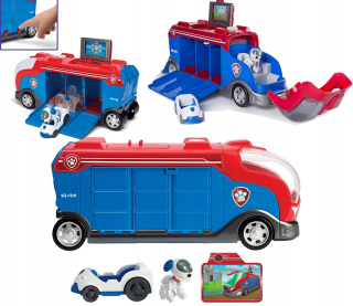 Rozprávkové autíčko - Pes Patrol misie Truck Patrolowiec + Robopies