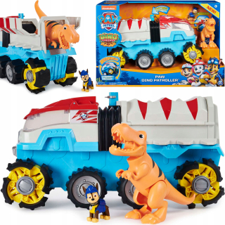 Rozprávkové autíčko - PSI Patrol Patrolowiec Transporter Dino záchranný