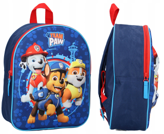 BATOH PAW PATROL BATOH 3D KONVEKOVANÁ ŠKÔLKA