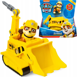 Rozprávkové autíčko - RUČNÝ OBRAZ VOZIDLA PAW PATROL BULZOZER